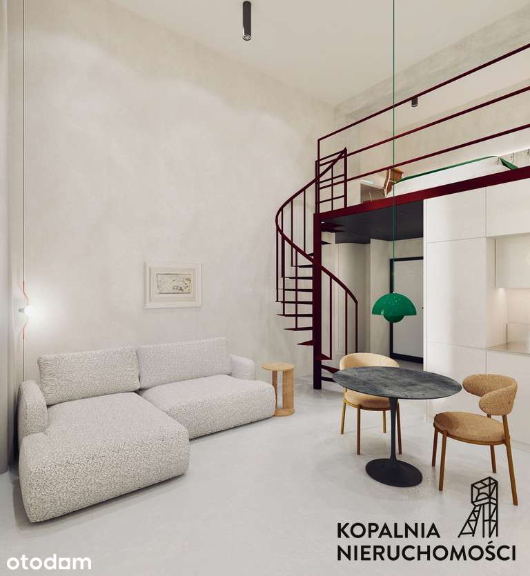 Przestronna kawalerka | Wysokość 3,58m | tEPSA