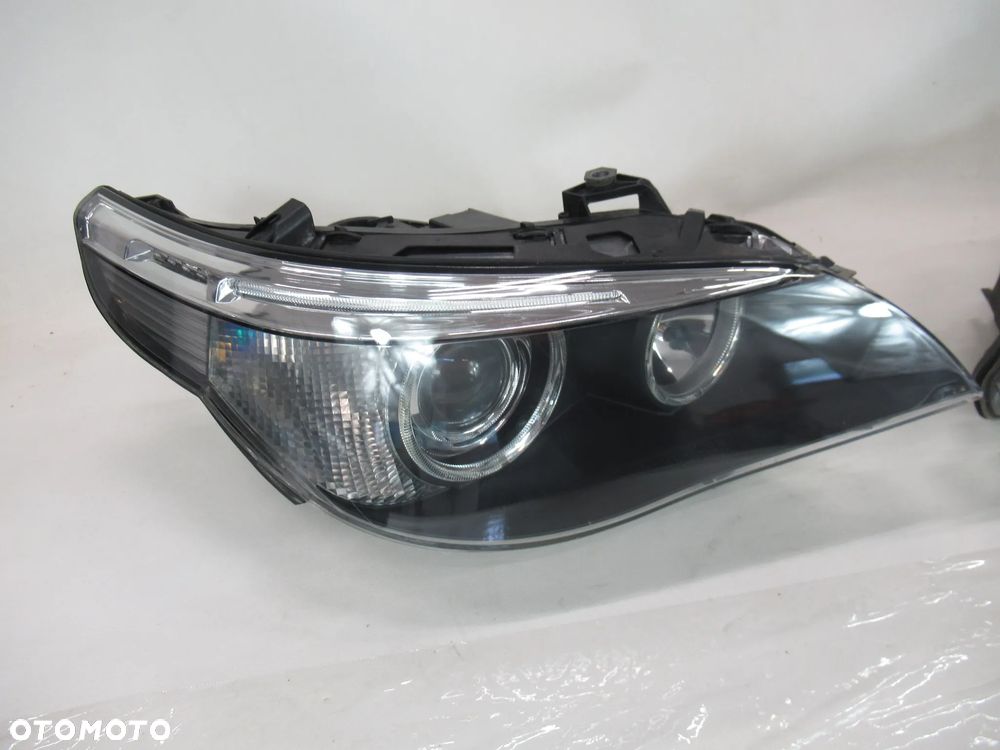 Przód maska błotnik lampy pas przedni BMW e60 e61 354 Titansilber Europa - 18