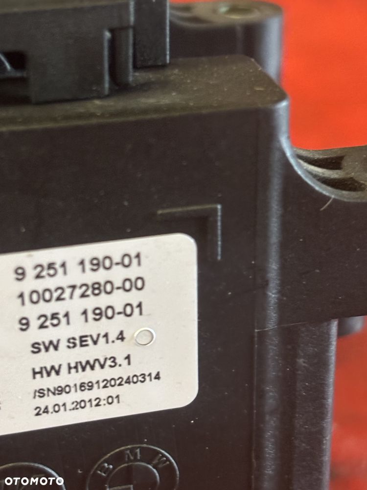 BMW F10 GAŁKA LEWAREK ZAMIANY BIEGOW 9251190 - 8