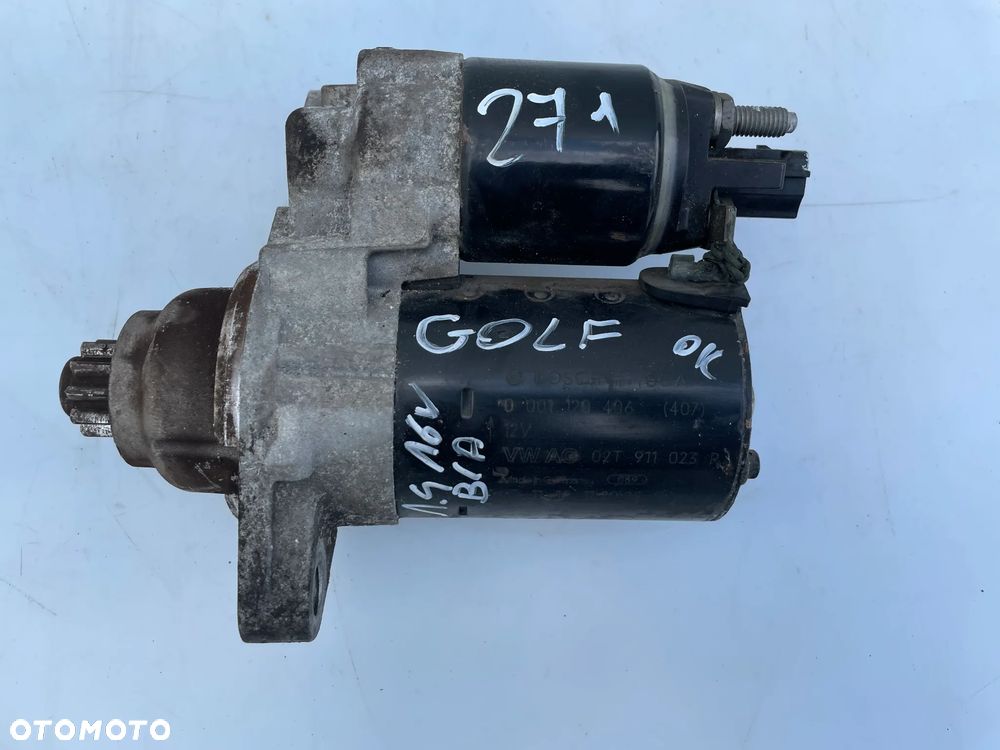 Rozrusznik vw Golf V 1.4 16V BCA 02T911023R - 1