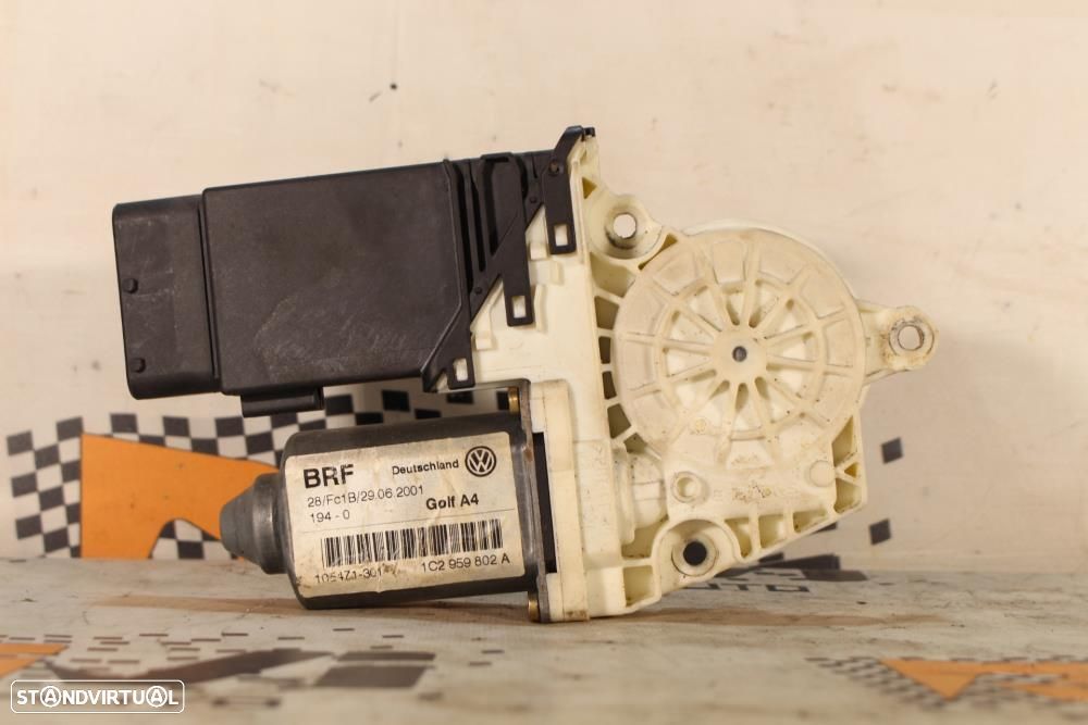 Motor Do Elevador De Vidro Frente Direito Seat Leon (1M1)  1C2959802a - 1
