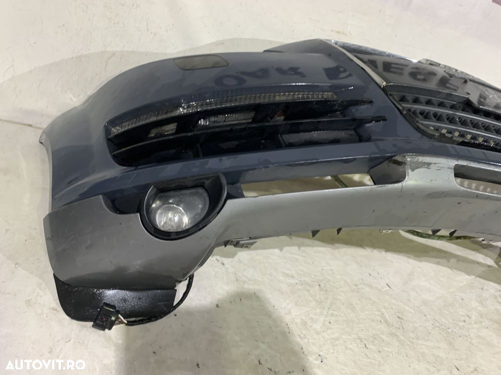 Bara fata Audi Q7, 2006, 2007, 2008, 2009, 2010, cod origine OE 4L0807437, cu gauri pentru spalatori faruri. Bara este noua, spoilerul atins si grila radiator defecta. - 16