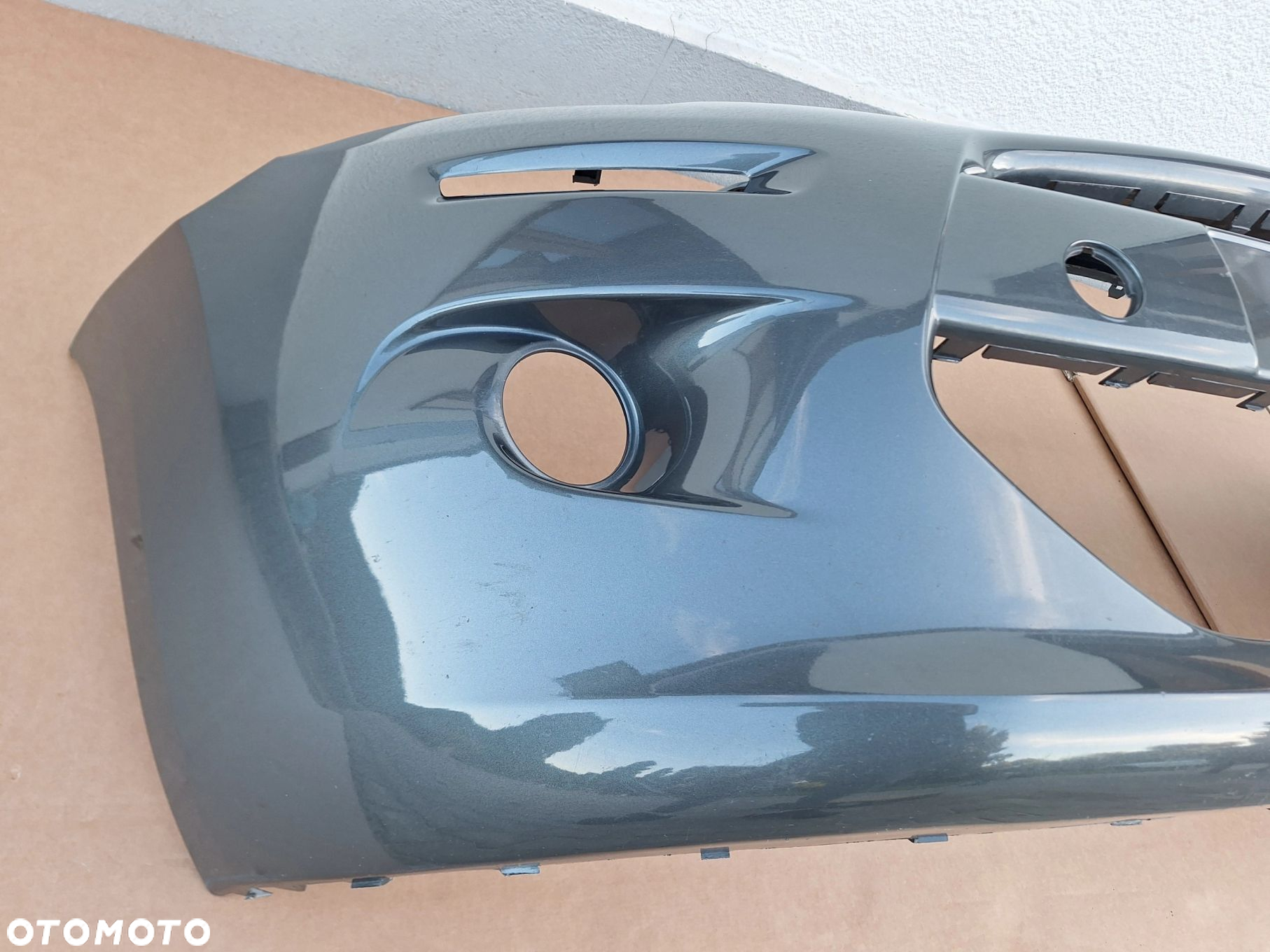 CITROEN C3 II LIFT 13-16 ZDERZAK PRZÓD PRZEDNI SZARY MET. ORYGINAŁ 9803500777 WYSYŁKA 24H - 5