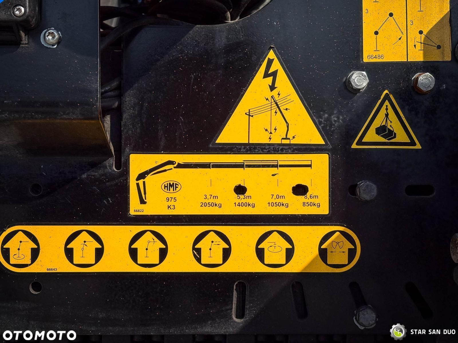 Mercedes-Benz AXOR 1824 4x2 HMF 975 HDS Żuraw Wywrotka Rotator - 28