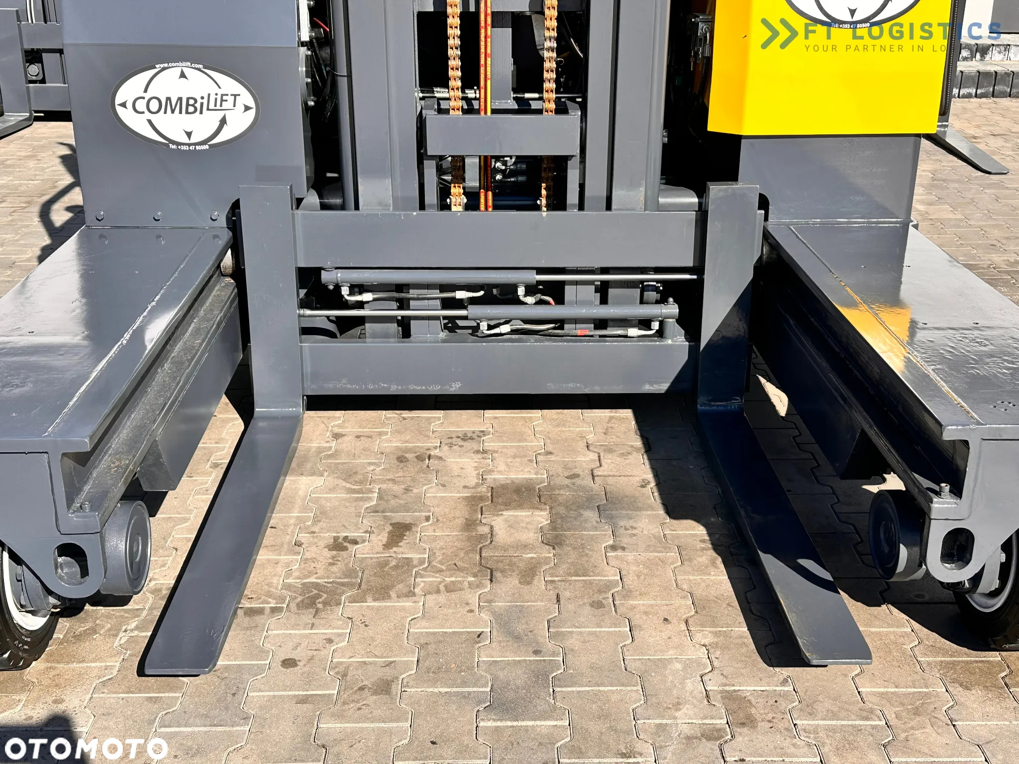 Combilift C4000 / LPG / DUPLEX / 4100MM / WAGA / PRZESÓW WIDEŁ / JAK NOWY - 7