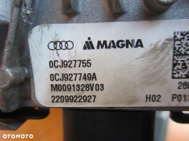 VW AUDI A4 A5 Q5 REDUKTOR SKRZYNI 0CJ409431E sterownik 0CJ927755 0CJ927749A - 8