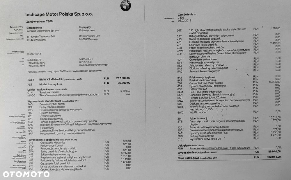 BMW X3 xDrive25d Luxury Line - 14