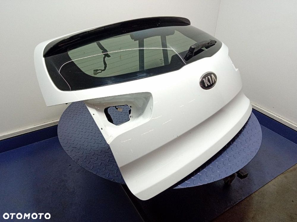 KIA SPORTAGE III 3 LIFT 2014- TYLNA KLAPA BAGAŻNIKA  CASSA WHITE WD 2WD - 2
