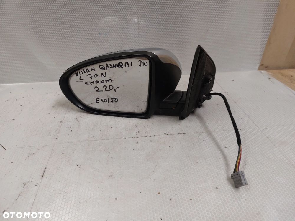 - LUSTERKO ELEKTRYCZNE LEWE NISSAN QASHQAI J10 CHROM 7PIN - 4