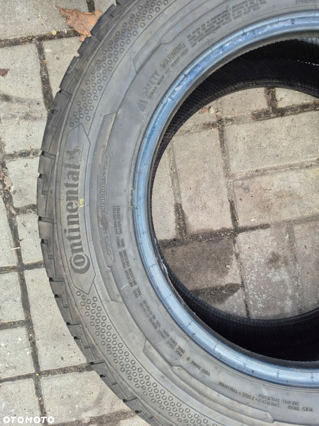 CONTINENTAL CONTIVANCONTACT 100 215/65R16C 109/107T 22R 2X - 5