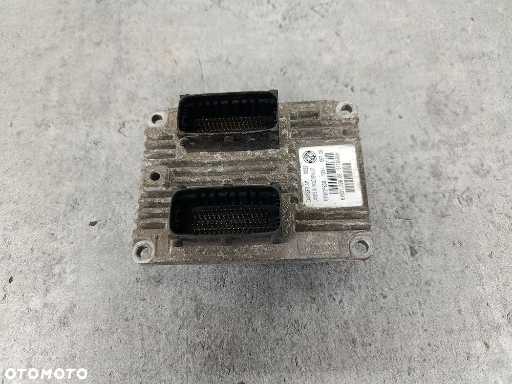 KOMPUTER, STEROWNIK FIAT GRANDE PUNTO 51784956 61601.098.06 1.2 8V - 4