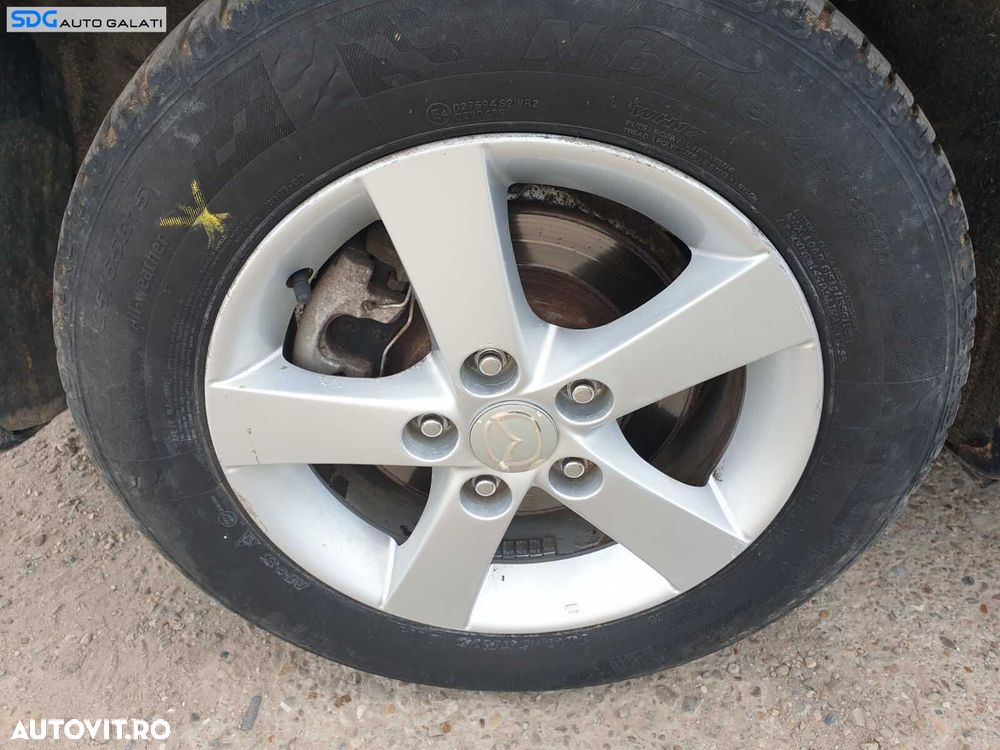 Set 4 Jante Roti Aliaj cu Anvelope Cauciucuri Iarna 195 65 15 R15 Mazda 5 1999 - 2016 [C3524] - 5