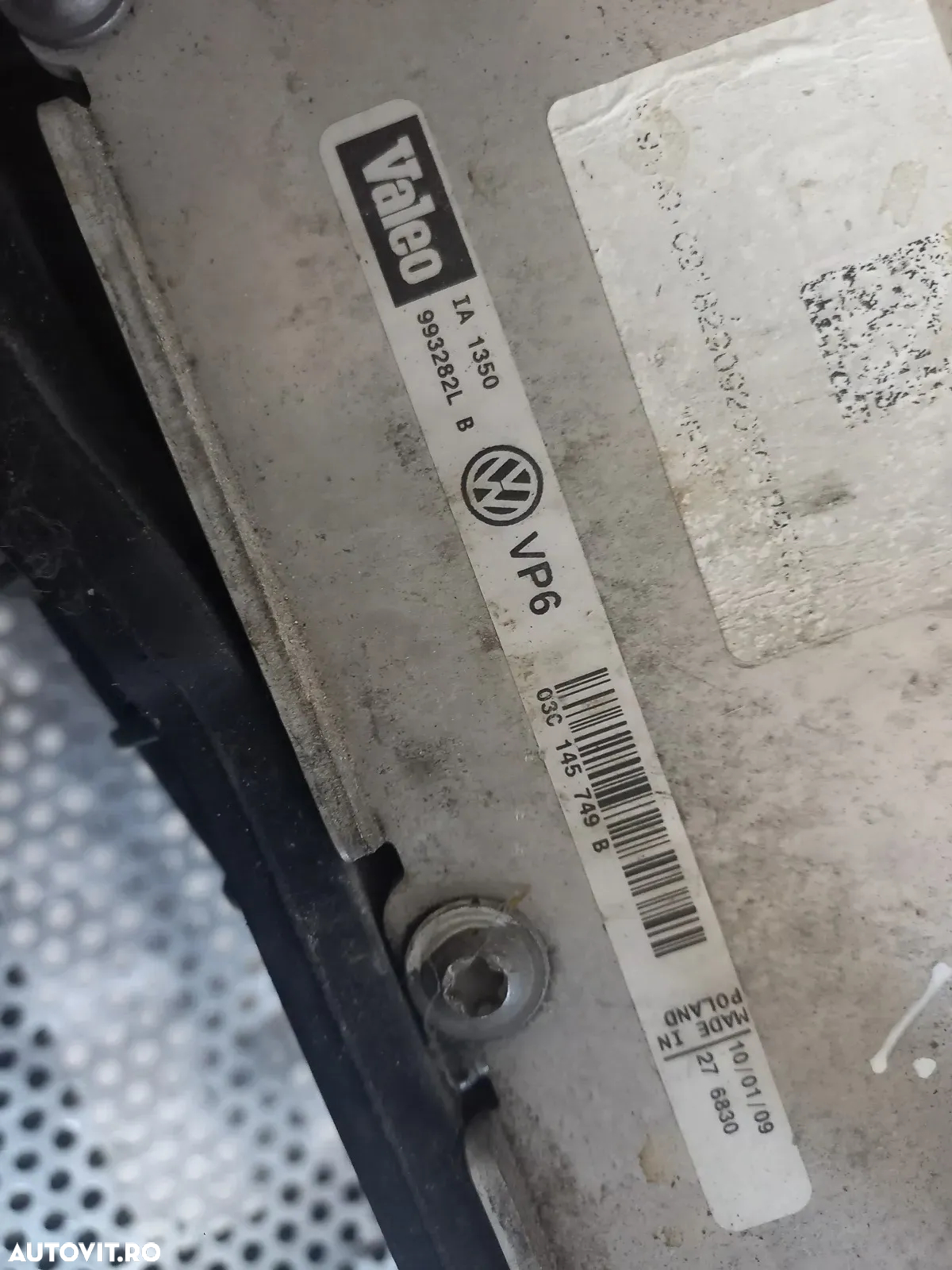 Radiator Intercooler Galerie Admisie Vw Seat Skoda 1.4 Tsi Motor CAX Cod 03CB 03CAD Golf Jetta Tigu - 8