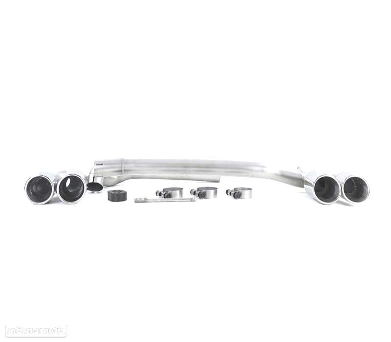 KIT PONTEIRAS DE ESCAPE DUPLA BMW F10 F11 F12 F13 LOOK M PERFORMANCE DUPLA - 3