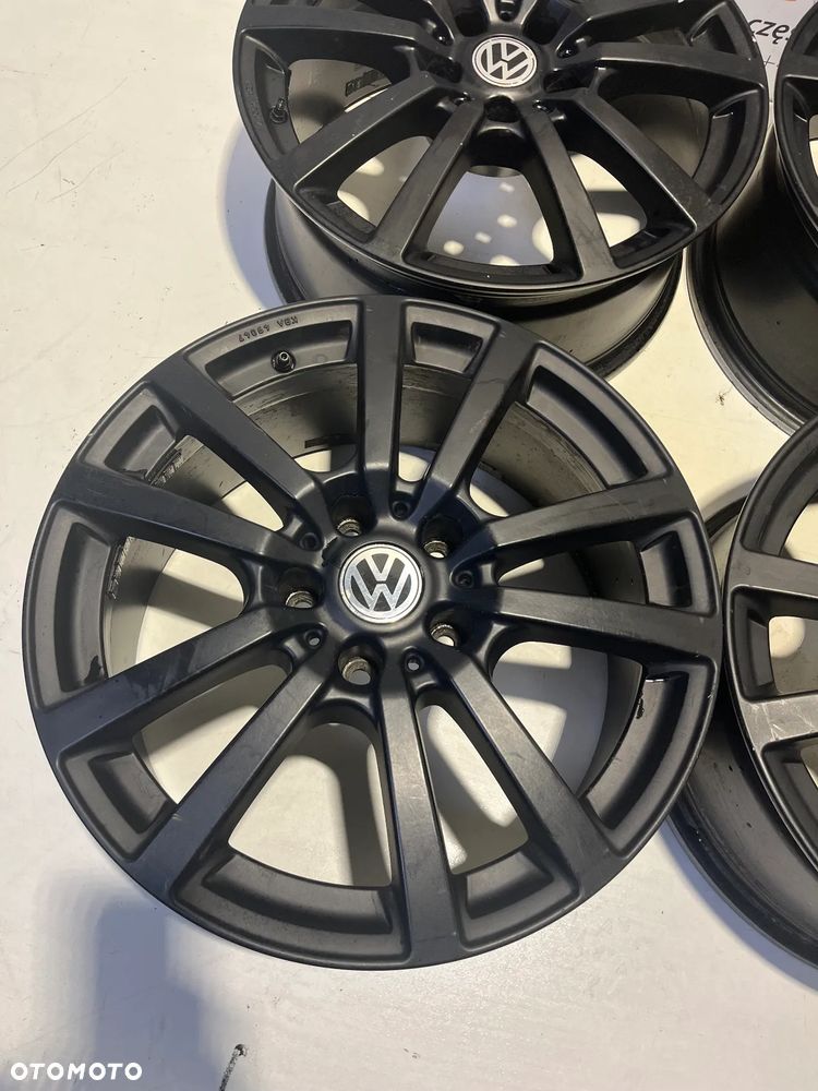 2X FELGI VW AMAROK 5x120 Średnica: 18″ Szerokość: 8″ Odsadzenie ET: 50 RC25-808  Schwarz Klar Matt - 4