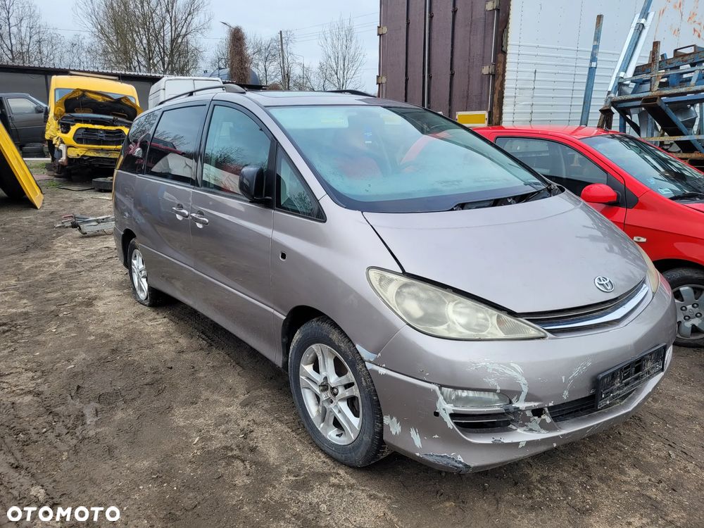 TOYOTA PREVIA fotel fotele kanapa deska kokpit podsufitka boczek boczki klamka podłokietnik licznik prędkościomierz - 1