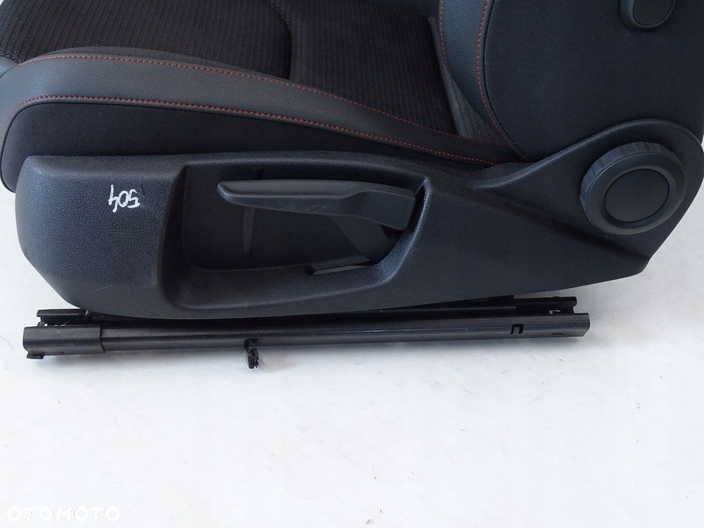 KPL FOTELE KANAPA TAPICERKA PÓŁSKÓRA  BOCZKI SEAT LEON III 5F LIFT 5D FR - 4