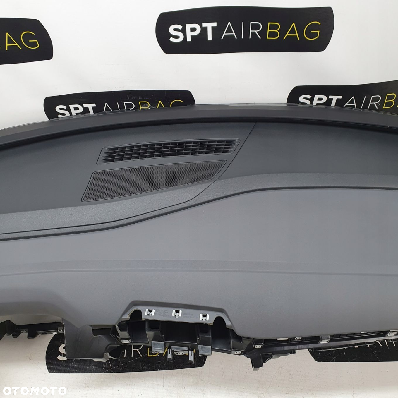 VW ID4 ID.4 GTX SZARA DESKA ROZDZIELCZA KONSOLA KOKPIT PULPIT PODUSZKI AIRBAG AIR BAG PASY KIT SET - 3