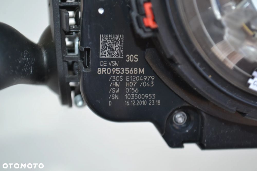 AUDI A4 B8 A5 PRZEŁĄCZNIK ZESPOLONY MANETKI TAŚMA KPL 8R0953568M - 3