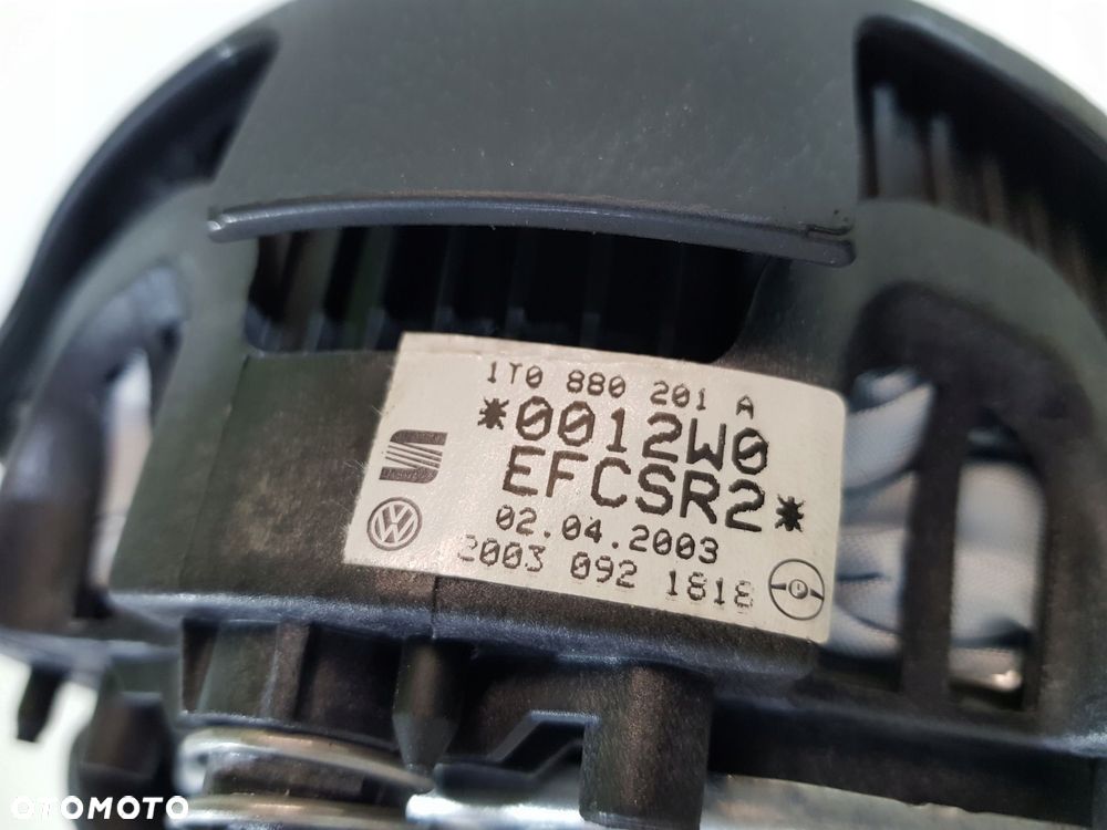 airbag poduszka kierowcy vw touran 1t0880201a - 4