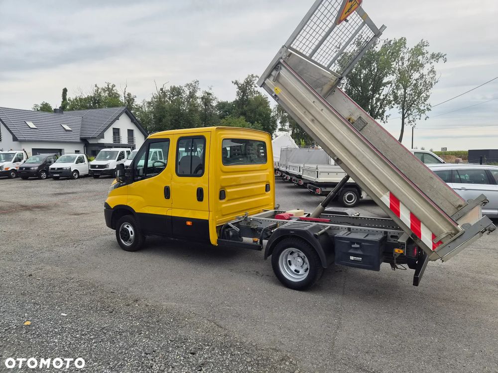 Iveco Daily doka wywrotka bliźniak 3.5 dmc hak 3.5t klima - 5
