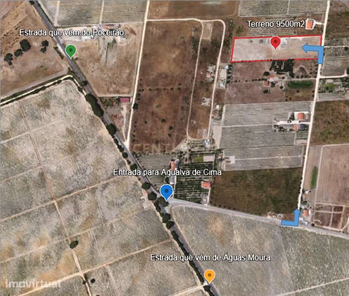 Terreno de 9500m2 com viabilidade de construção, Poceirão, Palmela - Grande imagem: 5/15