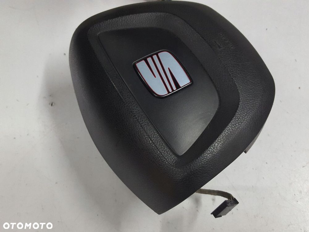 SEAT LEON 2 II LIFT 09-12r ALTEA LIFT PODUSZKA AIRBAG KIEROWCY 5P0880201AN - 4