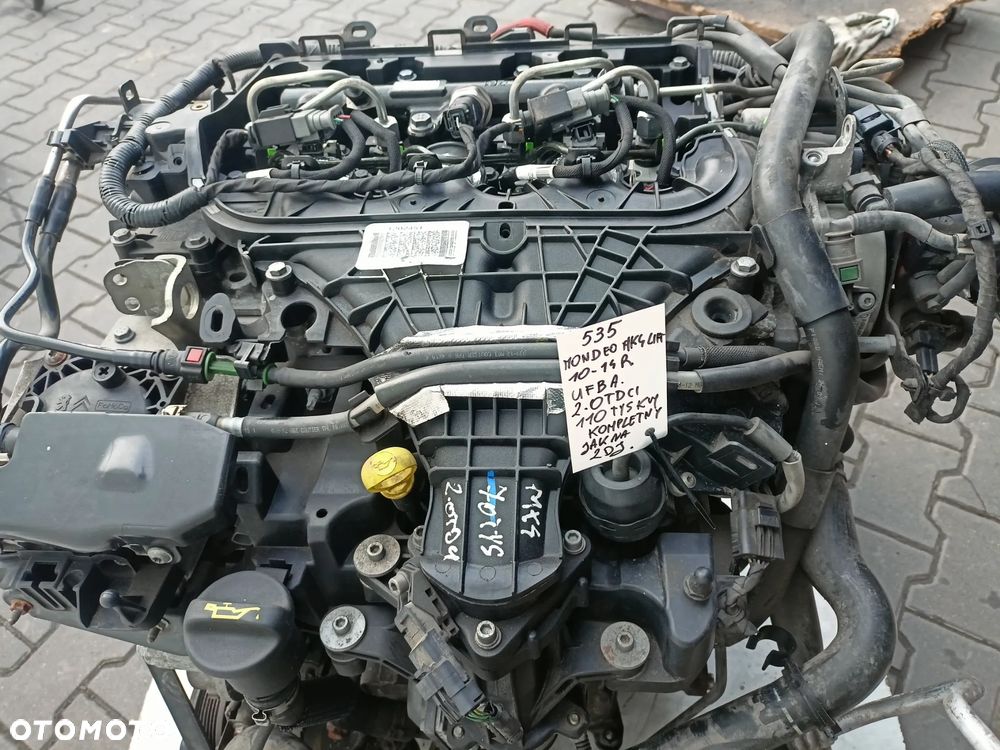SILNIK FORD MONDEO MK4 LIFT 2.0 TDCI UFBA STAN BDB - 5