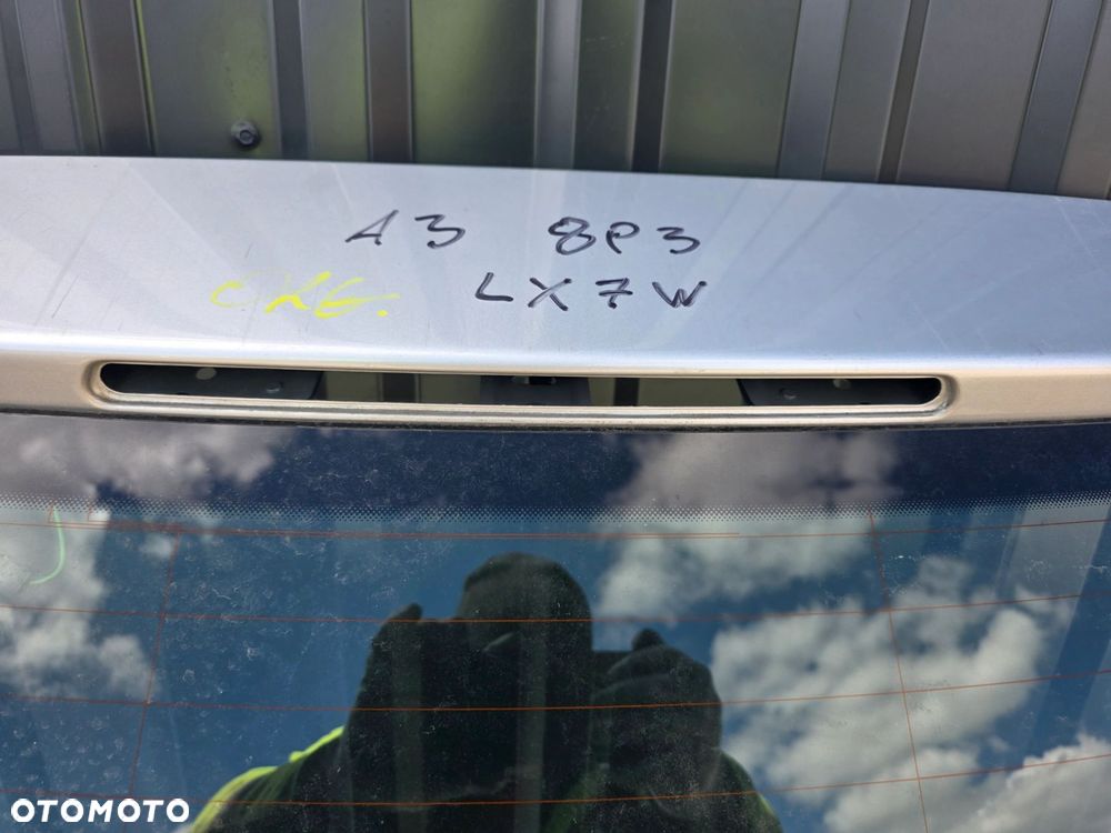 KLAPA TYŁ AUDI A3 8P 3-DRZWI 2003-2011 BEZ KOROZJI LX7W ! - 4