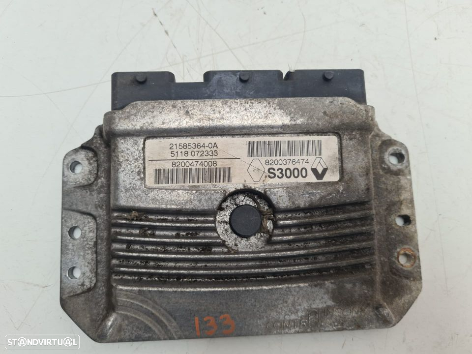 RENAULT MODUS 1.6 de 2007 | CENTRALINA JOHNSON CONTROLS | Ref: 21585364-0A 5118 072333 8200474008; - 2