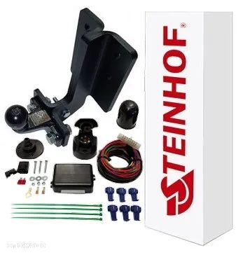 MERCEDES W163 ML M-KLASA98-2005 HAK HOLOWNICZY Z KULĄ FLANSZOWA OPDKRĘCANĄ+MODUŁ +WIĄZKA+ADAPTER - 1