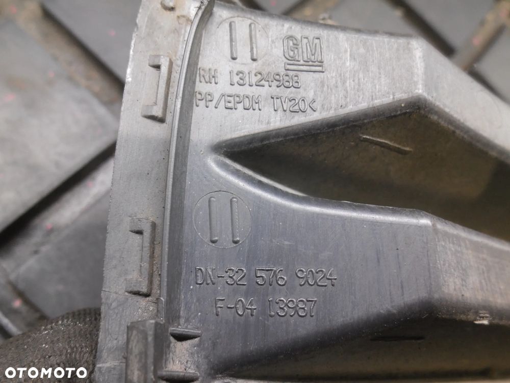 OPEL ZAFIRA B KRATKA ZDERZAKA PRAWY PRZÓD 13124988 - 3