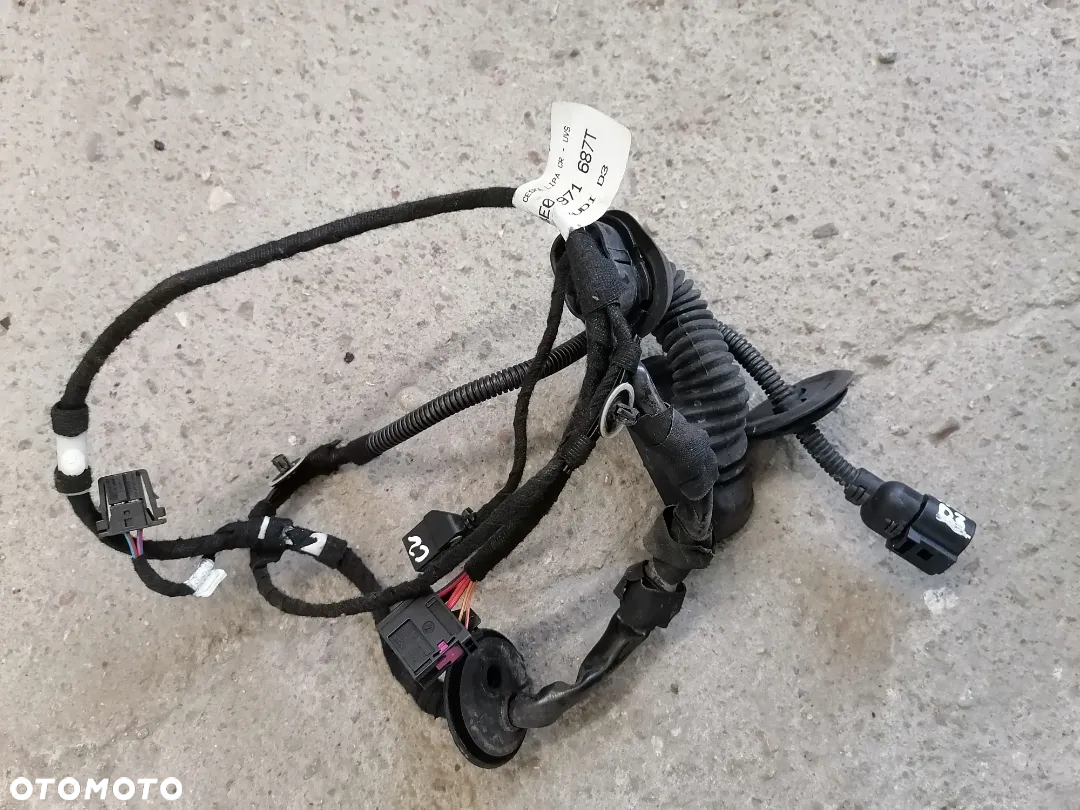 Instalacja Wiązka Drzwi Lewa/Prawa Przód/Tył Audi A8 D3 - 6