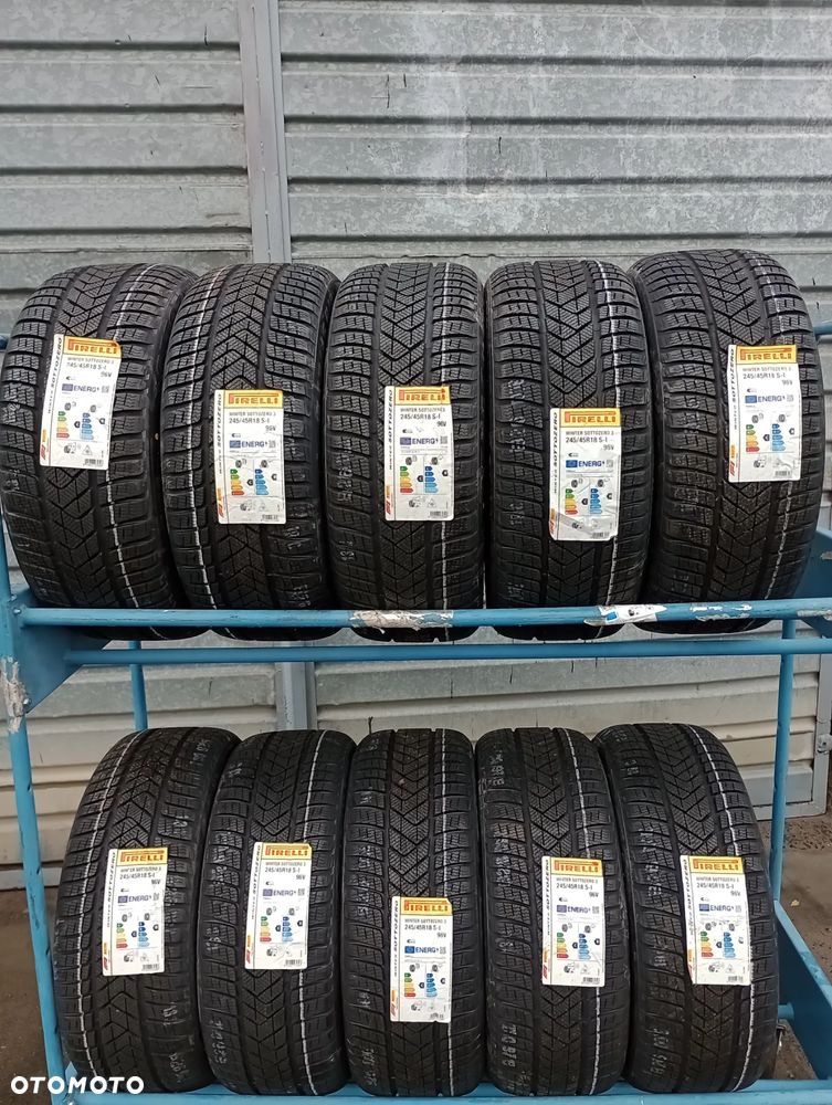 NOWE OPONY ZIMOWE 245/45 R18 PIRELLI WINTER SOTTOZERO 3 - 2
