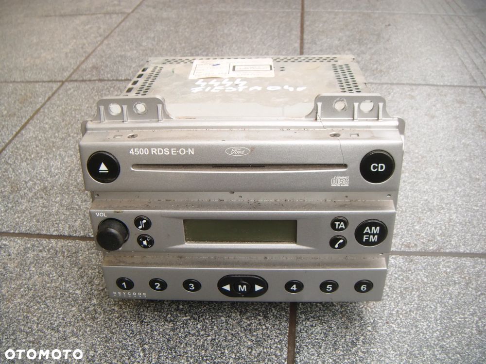ford fiesta mk6 04r  ford fusion radio cd fabryczne z kodem - 1