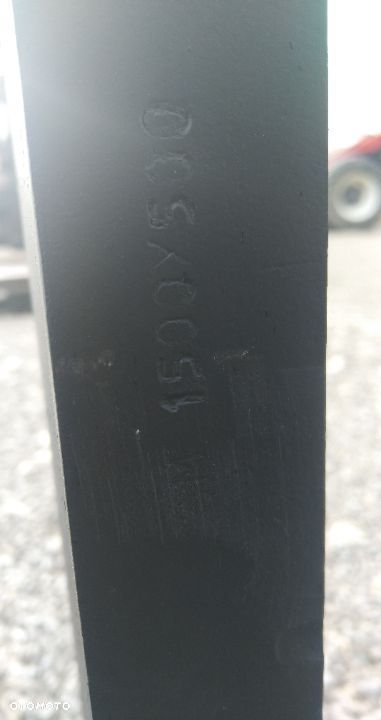 Widły 200 cm 2 m bez karetki Grubość 5 cm [OS 1504] - 8