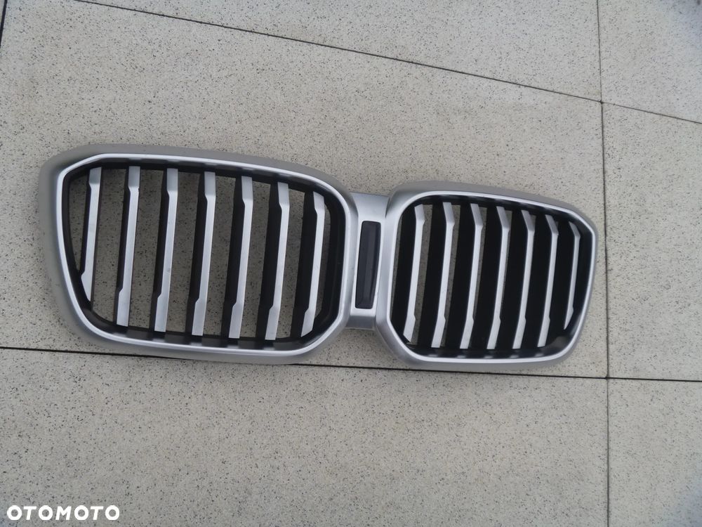 BMW X3 G01 X4 G02 LIFT LCI 2021- GRILL ATRAPA ZDERZAKA SATYNA 10627111 ŁADNY - 4
