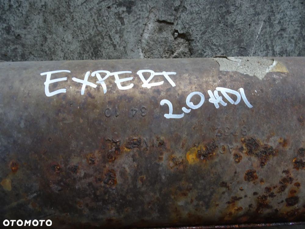 PEUGEOT EXPERT 06-12 2.0D 120KM TŁUMIK WYDECH - 2