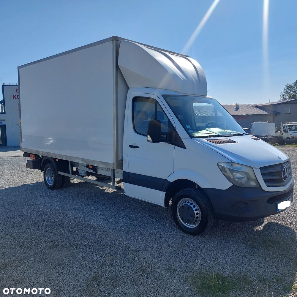 Mercedes-Benz Sprinter/ kontener/ winda Dhollandia/ klima/ bliźniak - 3