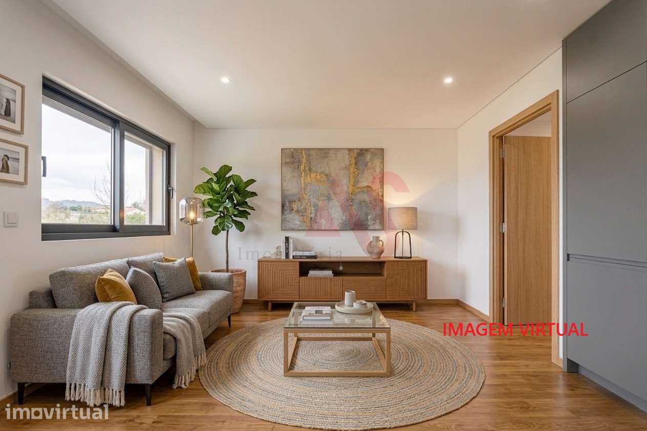 Apartamento T1 NOVO com TERRAÇO, 1 quarto, roupeiro embutido, Infias, - Grande imagem: 3/28