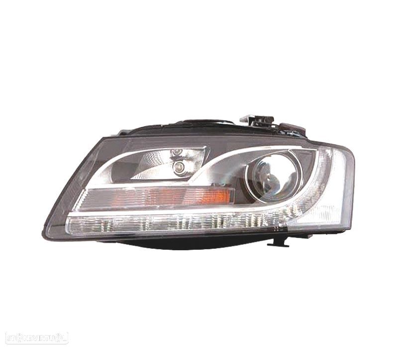 FAROL ESQ XENON AUDI A5 SPORTBACK 09-11 DIURNA LED - 1
