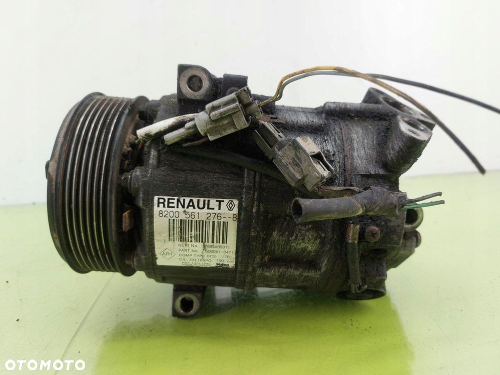 Sprężarka klimatyzacji Renault Laguna III 2007-2015 2,0 DCI 8200561276B - 1