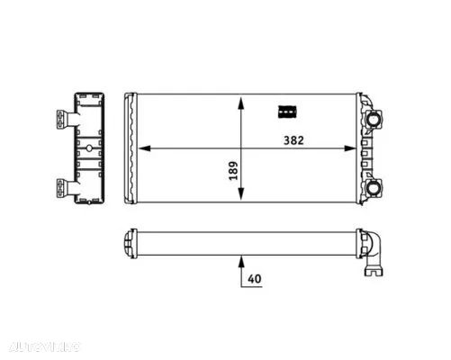 schimbator caldura incalzire habitaclu volvo fm12 fh12 fm9 1993-2010 - 1
