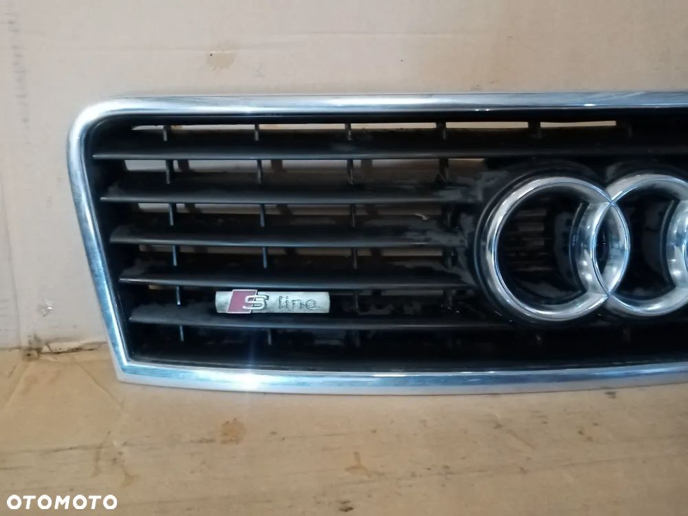 Atrapa grill przód oryginał Audi A6 C5 List S-line - 3