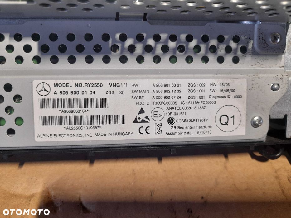 radio nawigacja mercedse sprinter 906 - 3