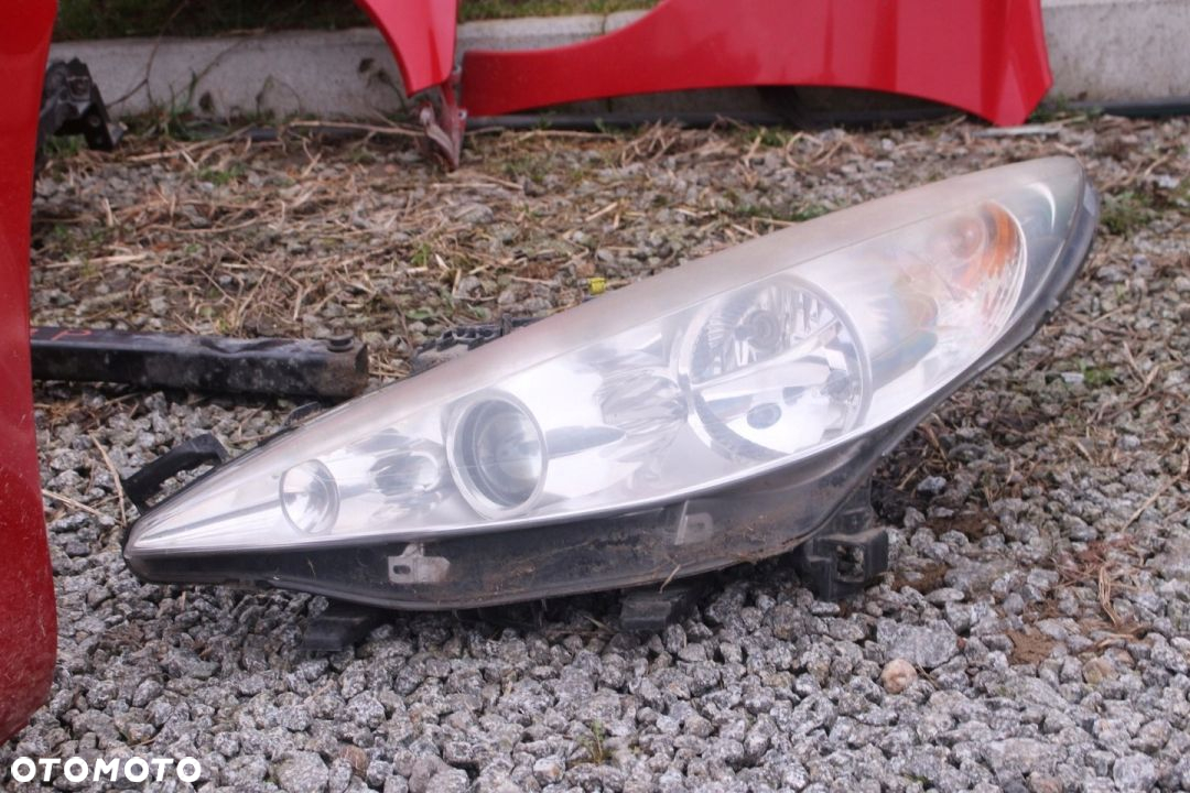 Przód Kompletny Maska Zderzak Błotnik Peugeot 207 - 5