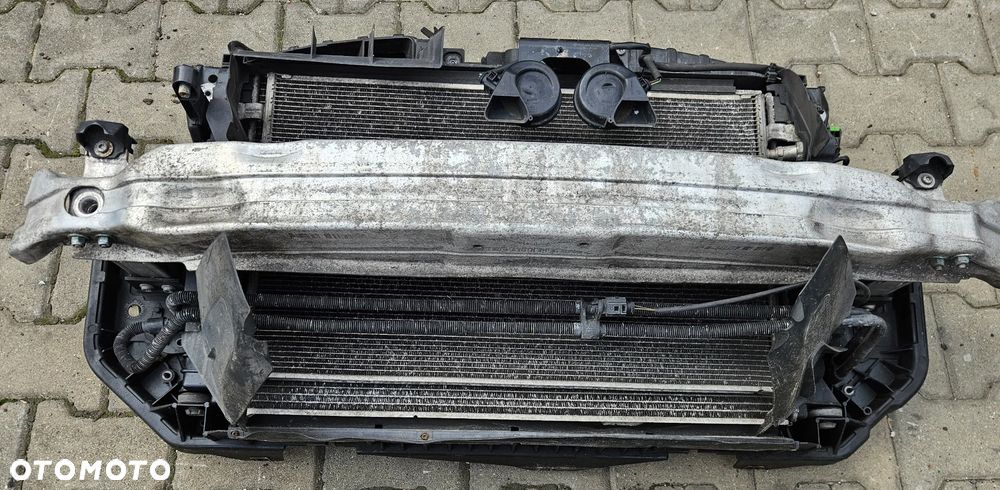 Audi A6 C6 pas przód przedni wzmocnienie chłodnica wentylator  TDi - 2
