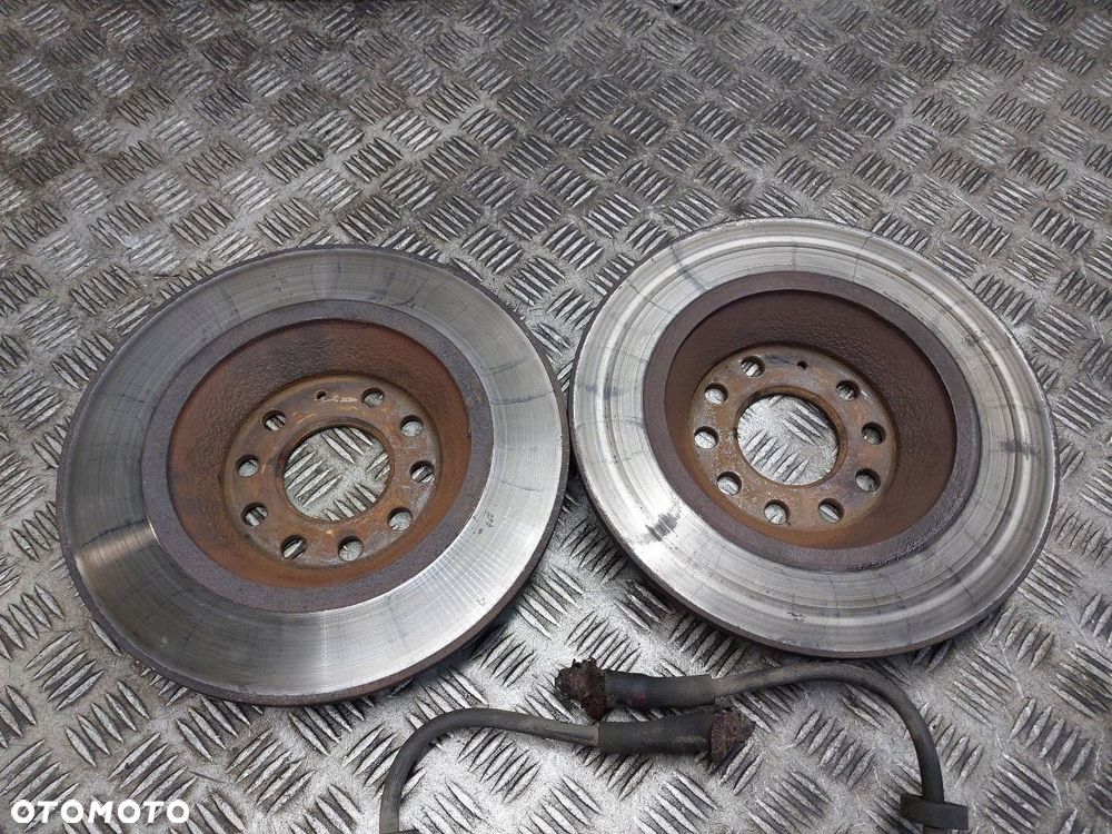 TARCZE HAMULCOWE TYŁ + ZACISKI AUDI A6 C6 - 7
