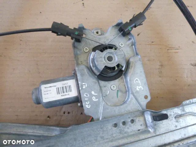 PODNOŚNIK SZYBY PRAWY PRZÓD PRAWY PRZEDNI RENAULT CLIO III 3D - 5