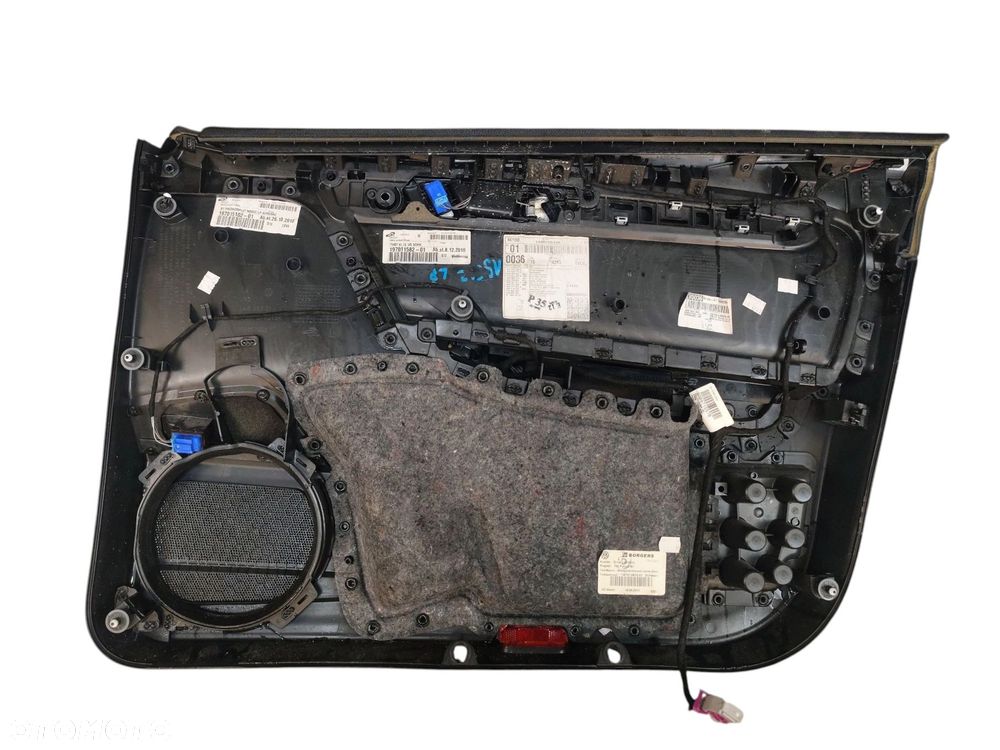 BOCZEK DRZWI LEWY PRZÓD VOLKSWAGEN PASSAT B7 (2010-2014) 1.6 TDI 105KM 156053992 - 2